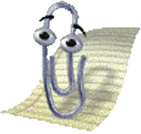 Clippy from Microsoft